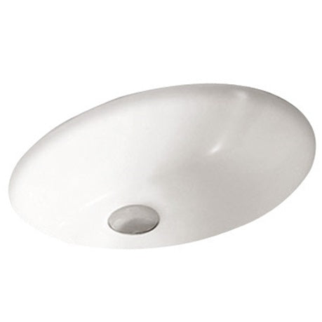 Under-mount Gloss White Poseidon - ACS Bathrooms