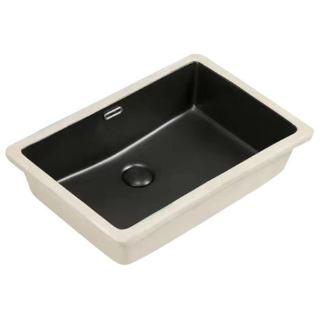 Under-mount Matt Black Poseidon - ACS Bathrooms