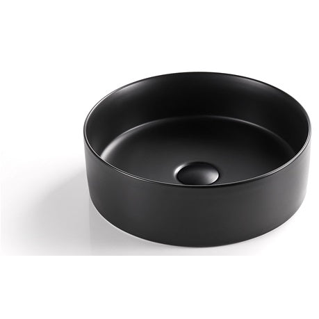 Counter Top Matt Black Poseidon - ACS Bathrooms