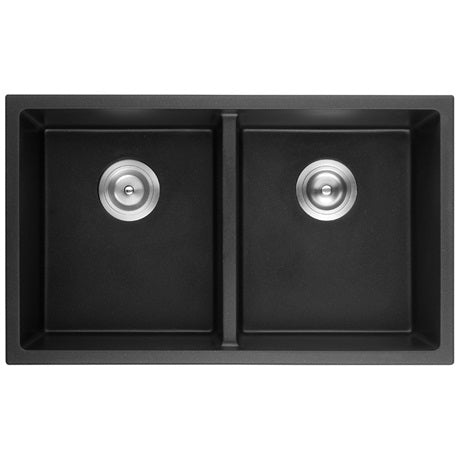 Under-mount Matt Black Poseidon - ACS Bathrooms