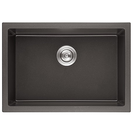 Under-mount Matt Black Poseidon - ACS Bathrooms