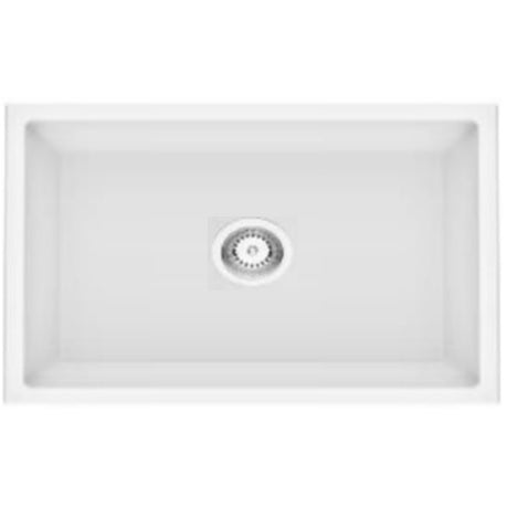 Under-mount Matt White Poseidon - ACS Bathrooms