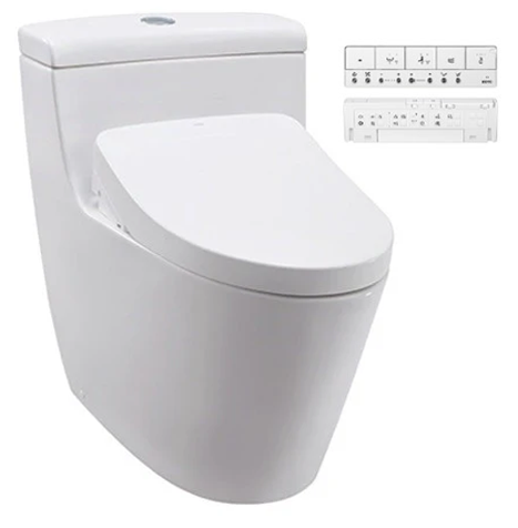 TOTO One Piece Toilet With Washlet Gloss Toto - ACS Bathrooms