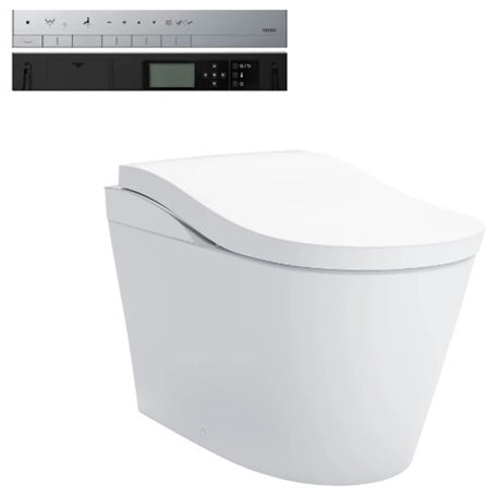 TOTO NEOREST LS, Silver, S-trap (295-315mm) Gloss Toto - ACS Bathrooms
