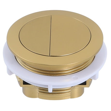Button Brushed Gold Poseidon - ACS Bathrooms
