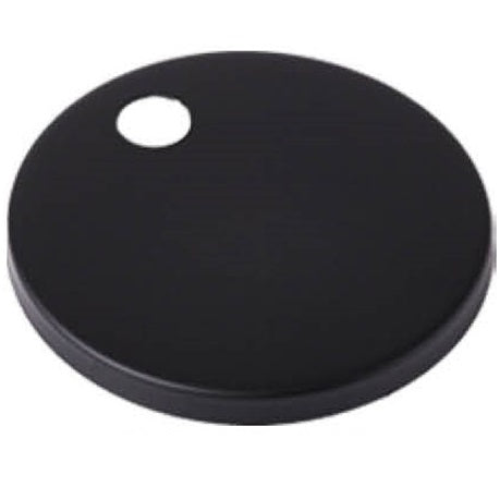 Hinge Cover Matt Black Poseidon - ACS Bathrooms