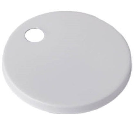 Hinge Cover Matt White Poseidon - ACS Bathrooms