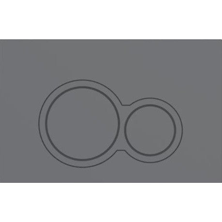 AXENT Cistern Button Gun Metal Toto - ACS Bathrooms