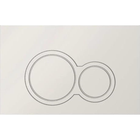 AXENT Cistern Button Polished Nickel Toto - ACS Bathrooms