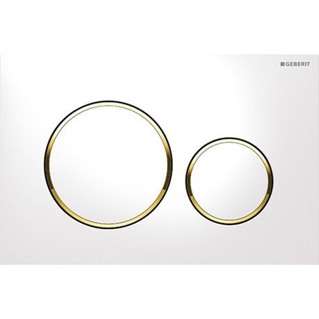 Sigma20 Gloss White Geberit - ACS Bathrooms