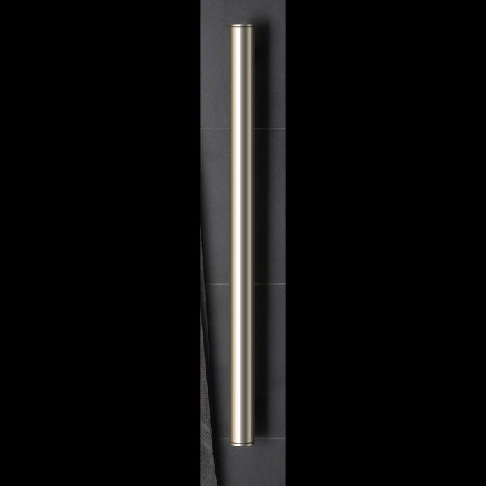 Bespoke Tube Series (Single) Brushed Gun Metal Hydrotherm - ACS Bathrooms