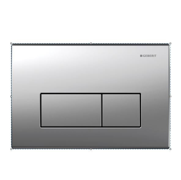 Kappa 50 Satin Geberit - ACS Bathrooms
