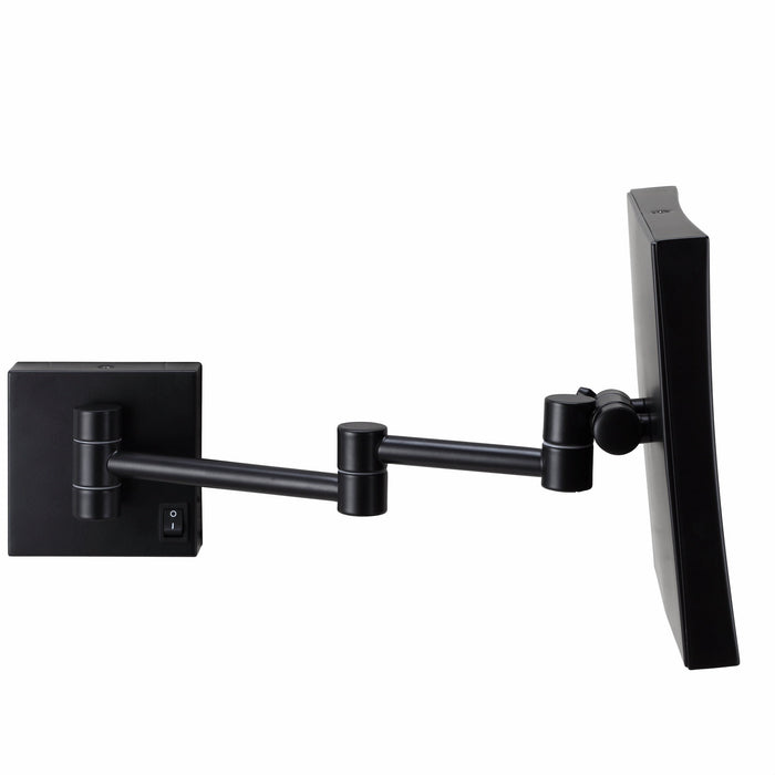 LUMIA MIRROR Powder Coated Black Thermogroup - ACS Bathrooms