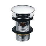 Basin POP Up Waste With Overflow Chrome Moda - ACS Bathrooms