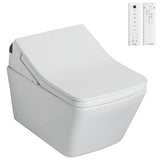 TOTO Wall Hung Square Pan & SX Washlet Auto Flush Gloss Toto - ACS Bathrooms