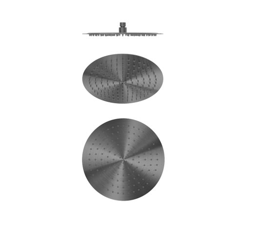 Nero Zen Stainless Steel 316 Round Rain Shower Graphite- Product Code ...