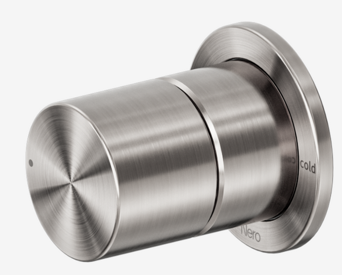 PURE Brushed Nickel Nero - ACS Bathrooms