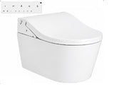TOTO Matt White Wall Hung Toilet with RW WASHLET
