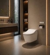TOTO Matt White Wall Hung Toilet with RW WASHLET