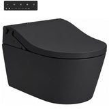 TOTO Matt Black Wall Hung Toilet with RW WASHLET