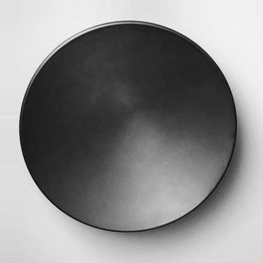 ARCHITETTO CARA Disc Handle Single 100mm Matt Black Stainless Steel ...